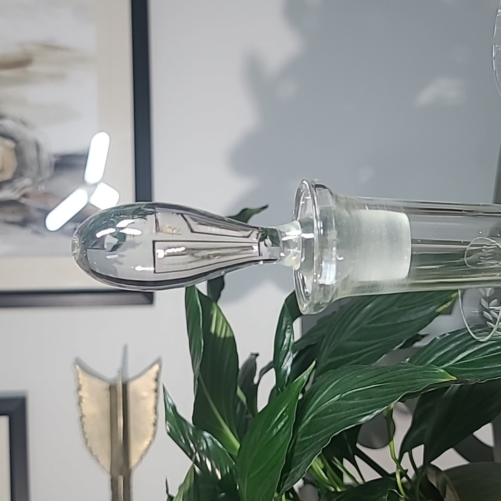 Vintage crystal decanter and five matching glasses STUNNING - Picture 6 of 10